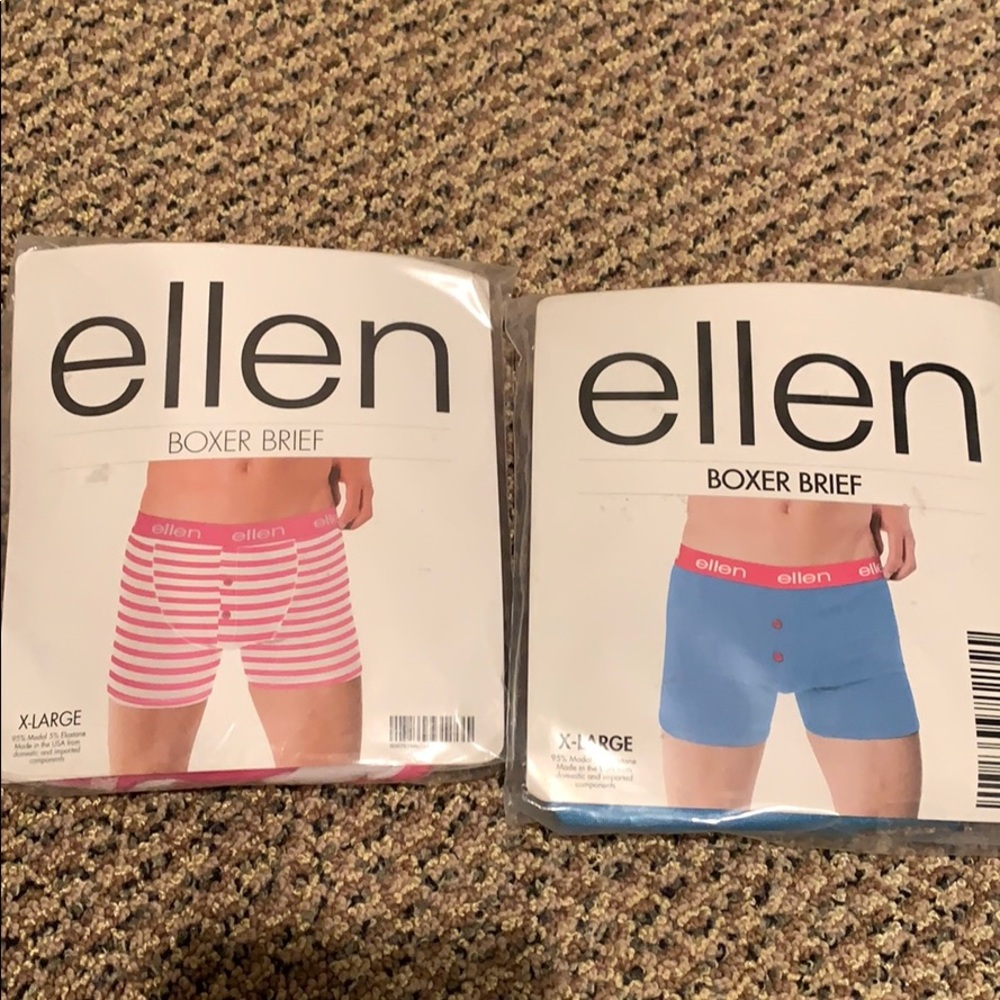 New Ellen boxer briefs $20 for both pairs